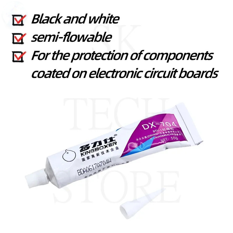 Phone Cases Rubber - DX-704 Silicone Rubber Sealant Waterproof Fixing