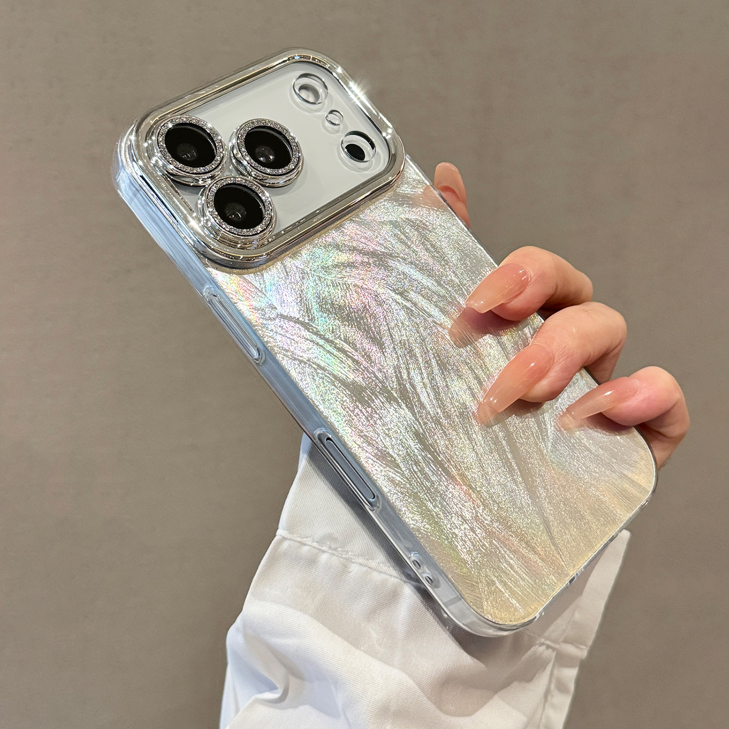 Glitter Shockproof Case - Luxury Glitter Laser Phone Case For