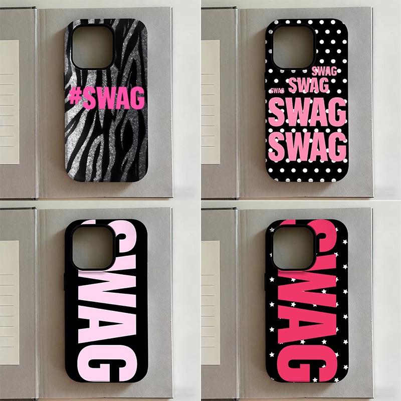 Phone Cases Durable - Fashion Y2K Letters 