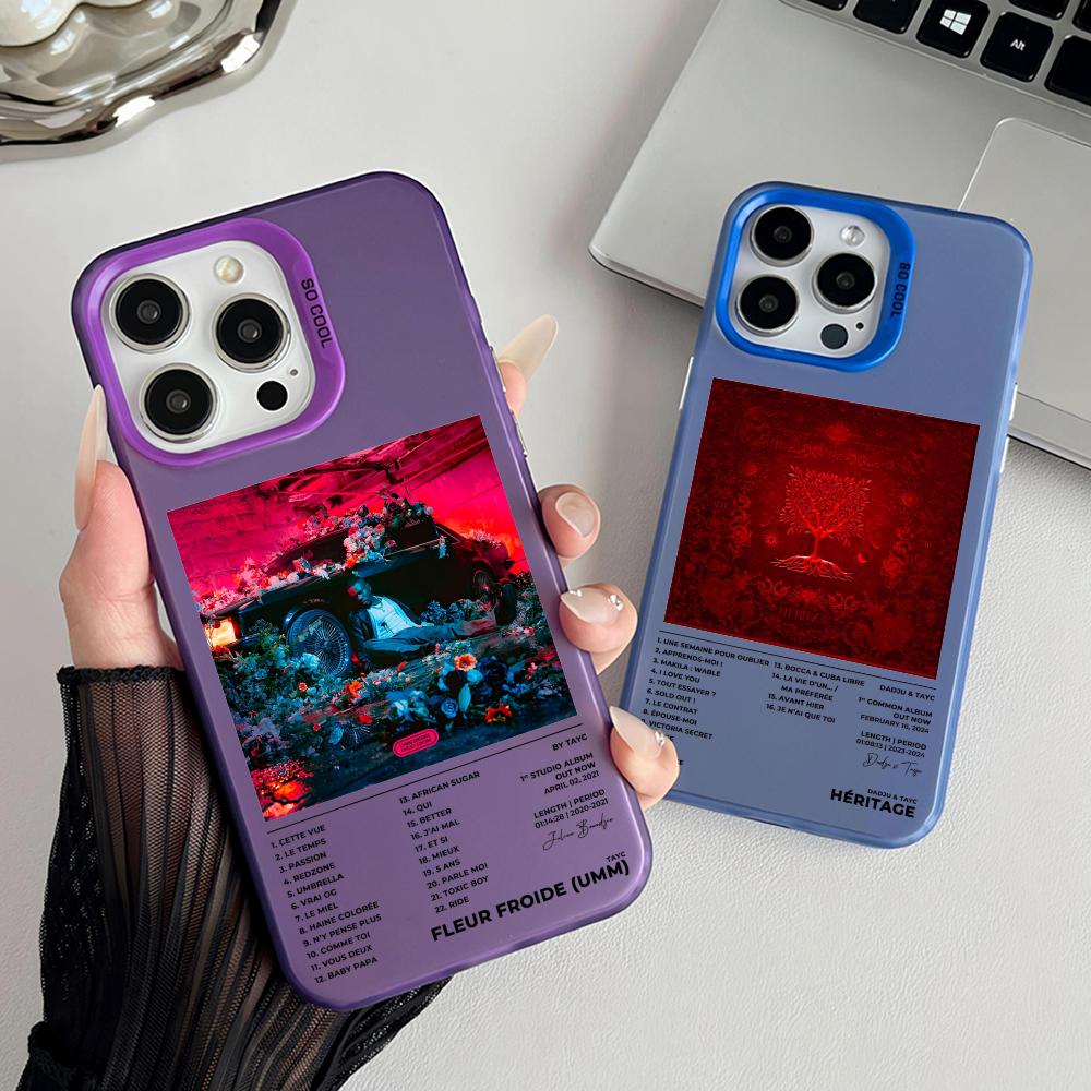 Phone Cases Iphone 12 - French Singer T-Tayc Phone Case Matte