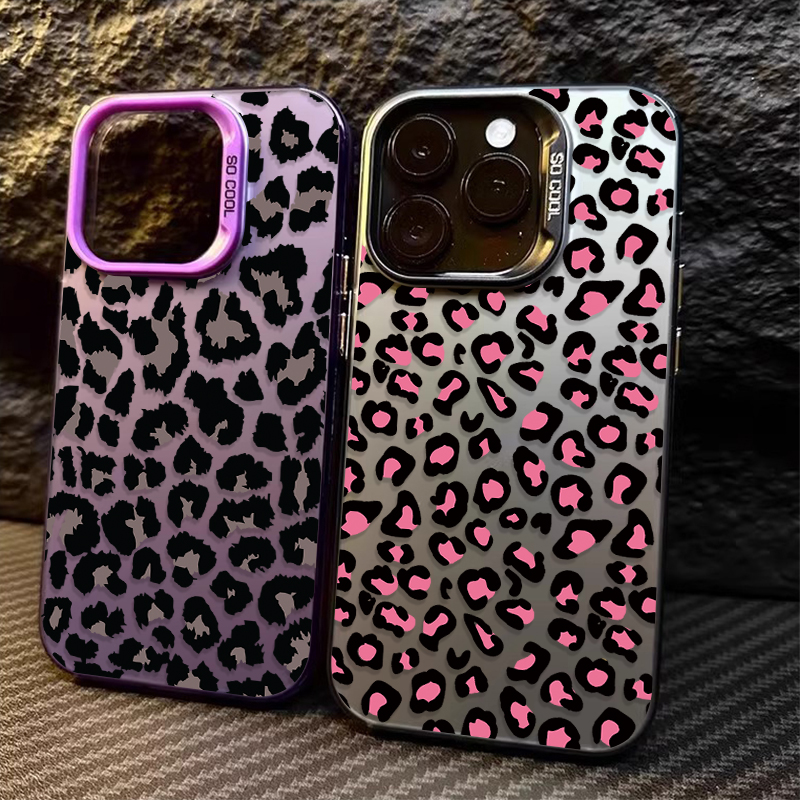 Phone Cases For Samsung A14 - Leopard Print PC Case for Samsung
