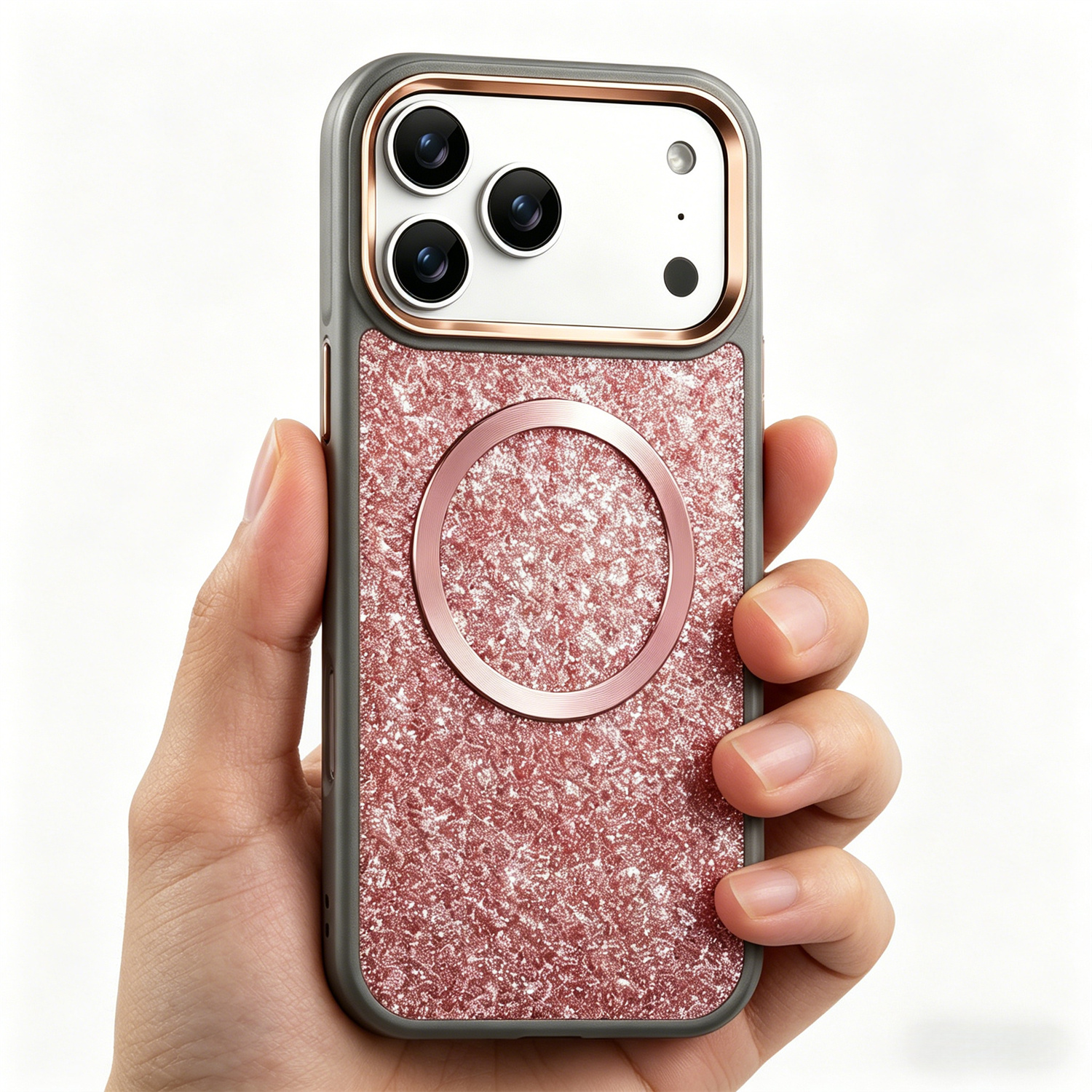 Glitter Shockproof Case - Luxury Plating Glitter Bling For Magsafe