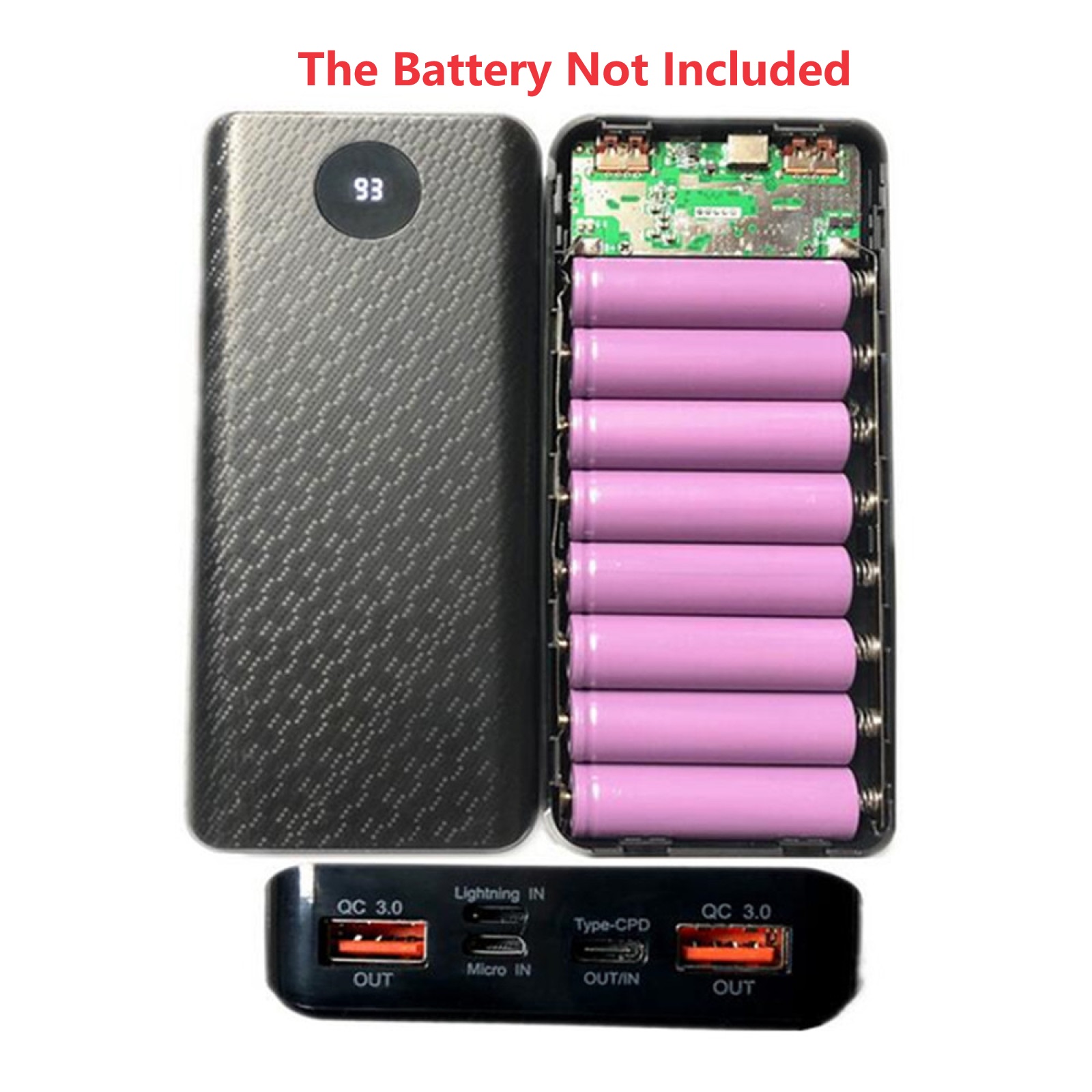 Phone Cases Android - 18650 Battery Charge Storage Box 5V