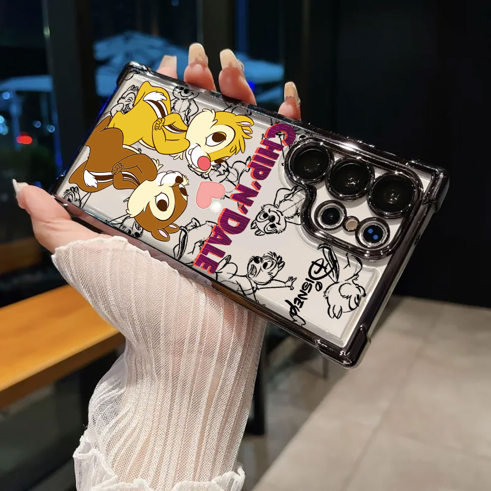 Cartoon Chip & Dale Case For S - Phone Cases For Samsung S22 리뷰 및 가격