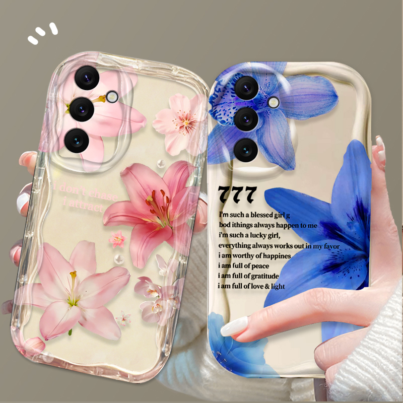 Beautiful Pink Lily Pattern Ph - Phone Cases For Samsung A14 리뷰 및 가격