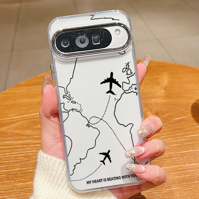 Airplane Line Pattern TPU Phon - Phone Cases Google Pixel 10 Pro 리뷰 및 가격