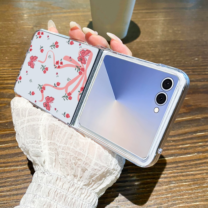 Cherry Bow Pattern Phone Case  - Phone Cases Z Fold 5 리뷰 및 가격