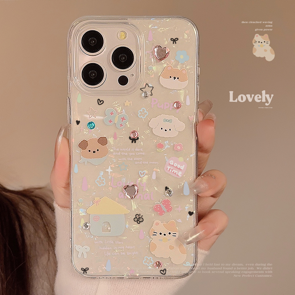 Cute Cartoon Puppy Shell Patte - Phone Cases Xr Cute 리뷰 및 가격
