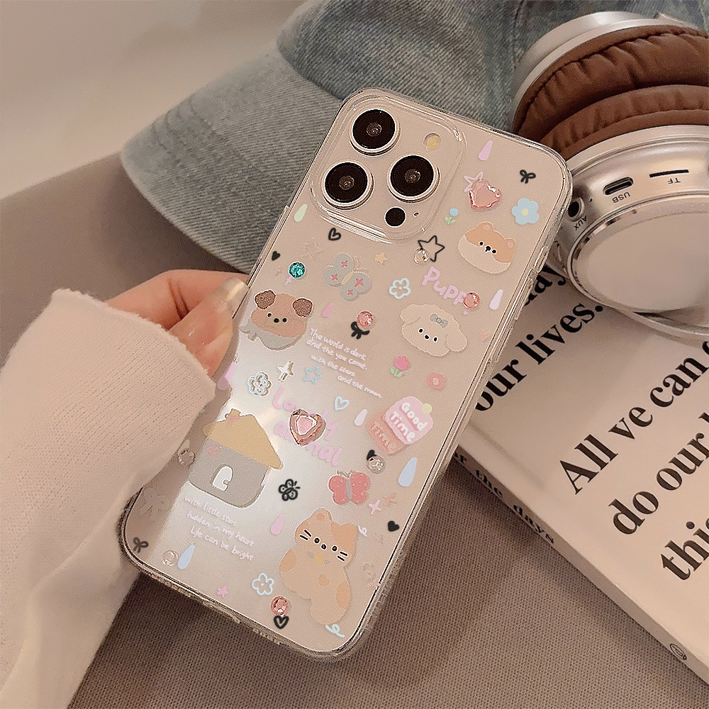 Cute Cartoon Puppy Shell Patte - Phone Cases Xr Cute 리뷰 및 가격