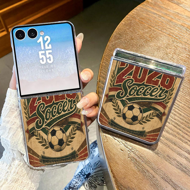 Football Pattern Transparent P - Phone Cases Z Fold 5 리뷰 및 가격
