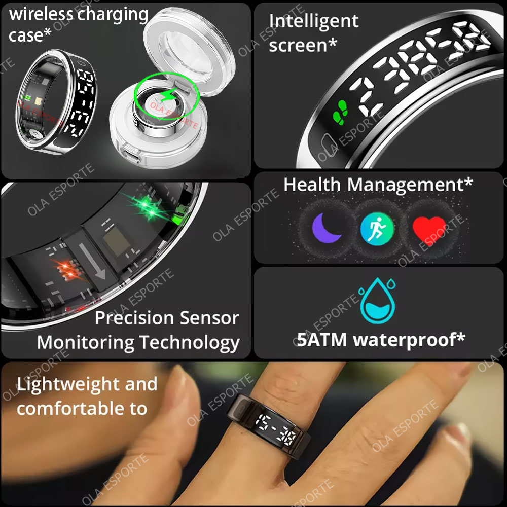 R13 Smart Ring with Display Sc - Phone Cases Android 리뷰 및 가격