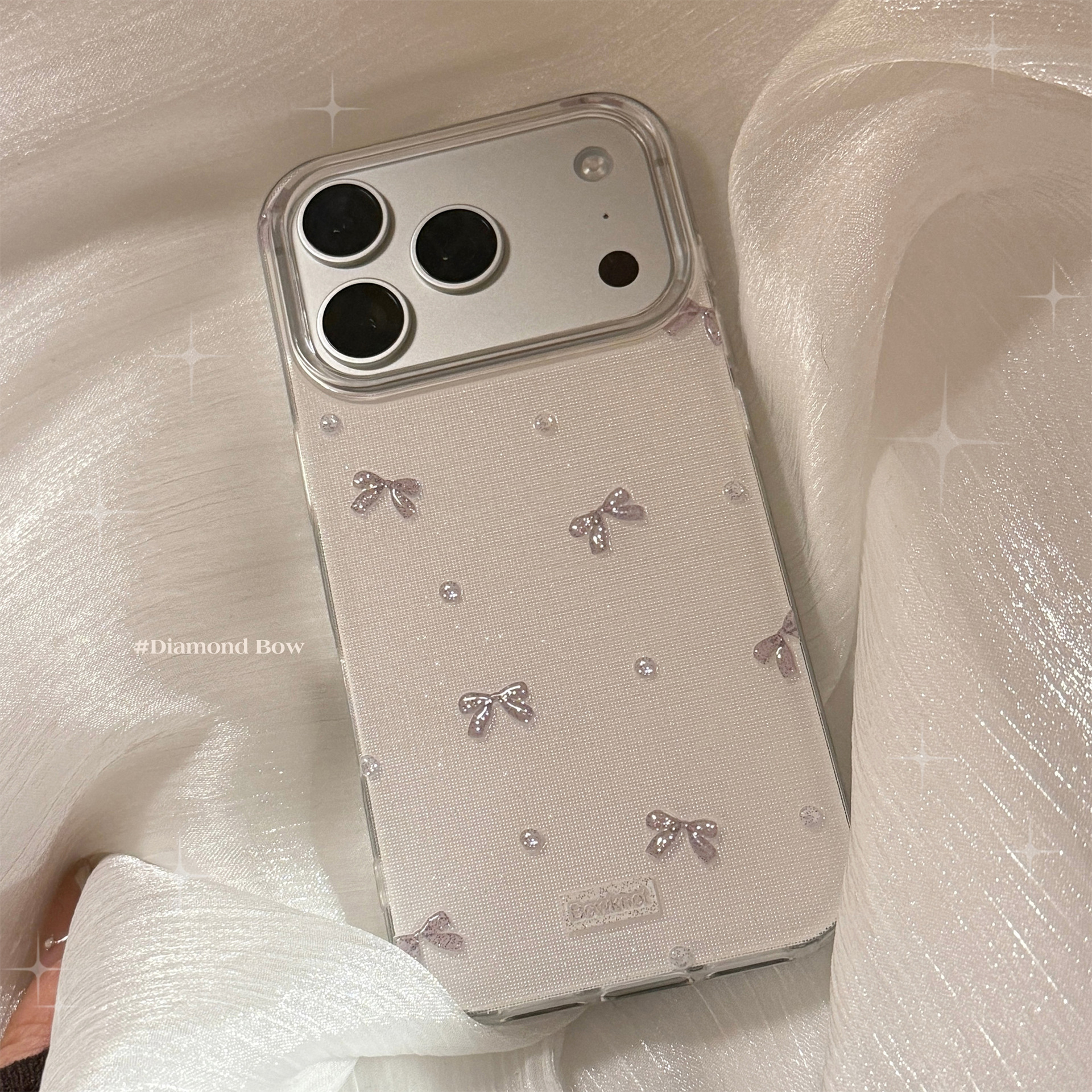 Korean 3D Bowknot Glitter Phon - Glitter Shockproof Case 리뷰 및 가격