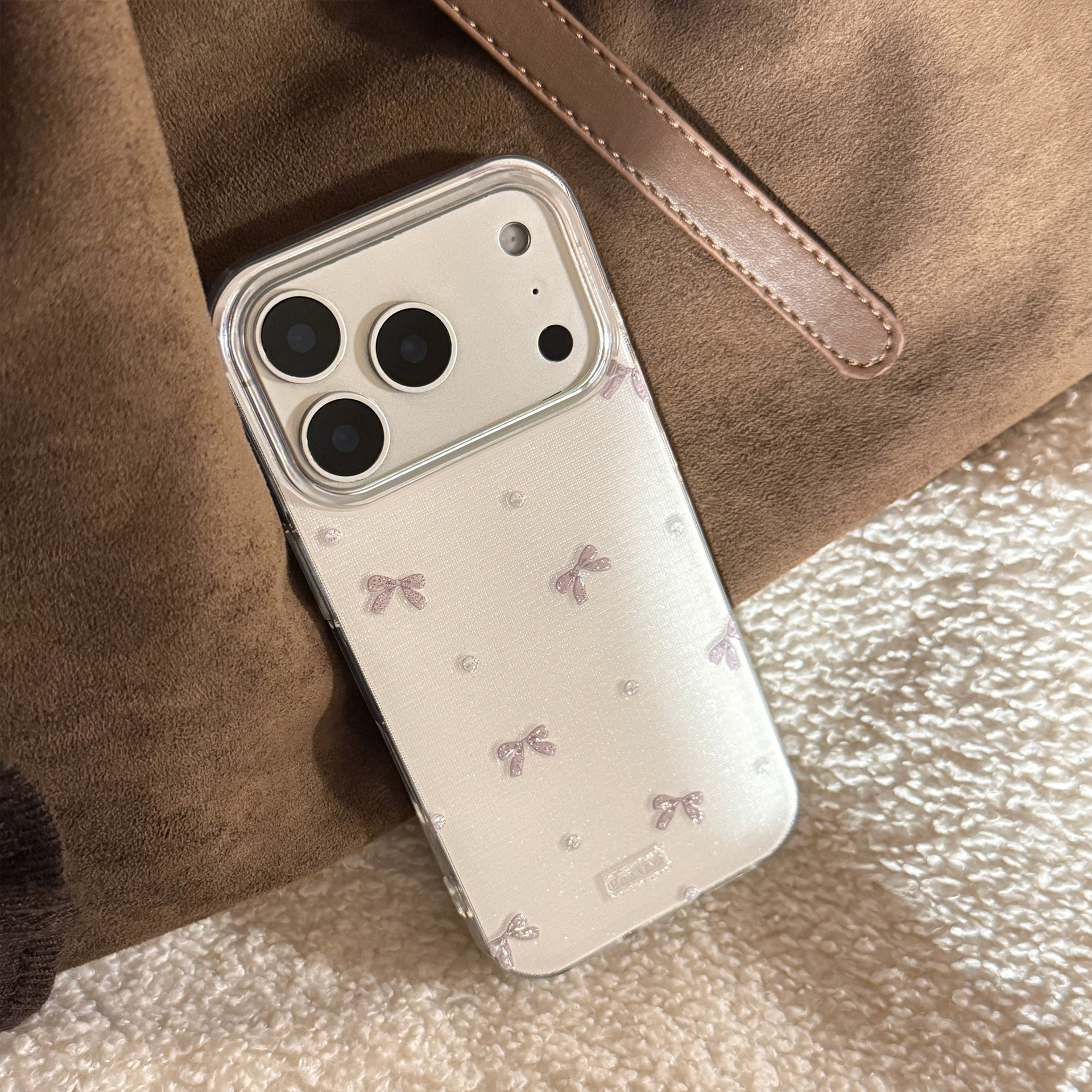 Korean 3D Bowknot Glitter Phon - Glitter Shockproof Case 리뷰 및 가격