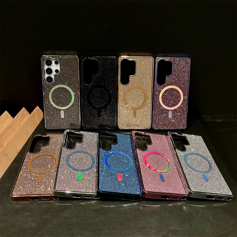 Luxury Glitter Rhinestones Mag - Glitter Shockproof Case 리뷰 및 가격