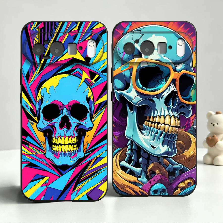 Neon Pop Art Skull Case for Go - Phone Cases Google Pixel 10 Pro 리뷰 및 가격