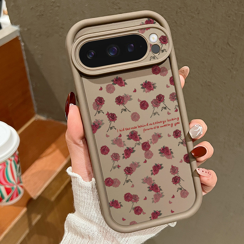 Rose Flowers Patterned Soft TP - Phone Cases Google Pixel 10 Pro 리뷰 및 가격