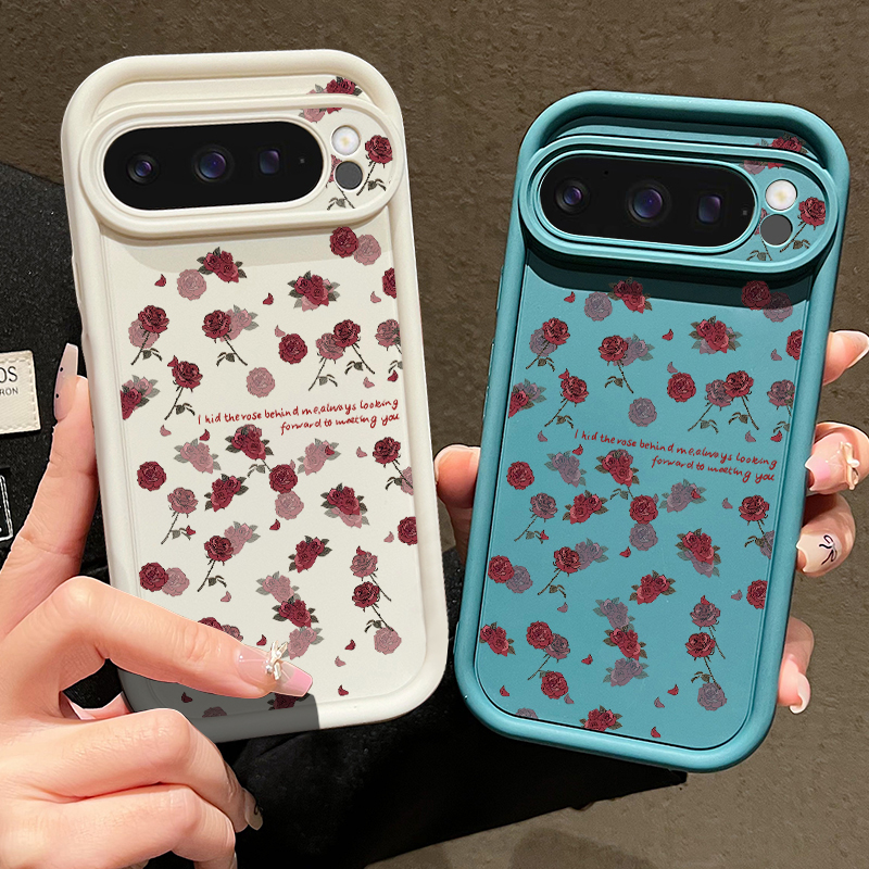 Rose Flowers Patterned Soft TP - Phone Cases Google Pixel 10 Pro 리뷰 및 가격