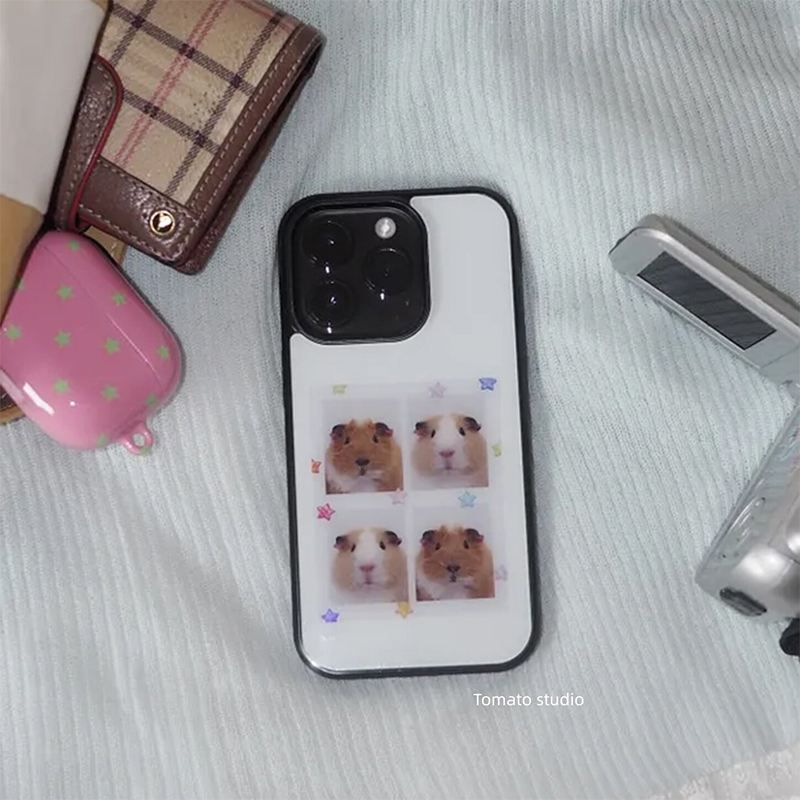 Korean Ins Guinea Pig Head Sti - Phone Cases Store 리뷰 및 가격
