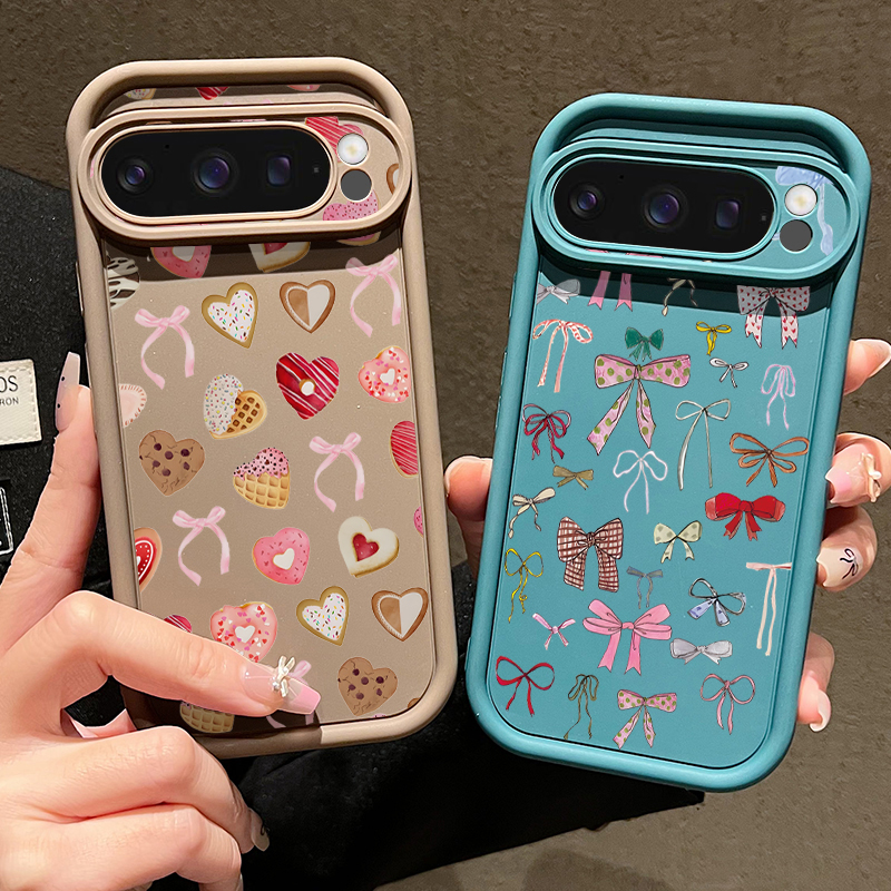 Love Hearts Bow Pattern Phone  - Phone Cases Google Pixel 10 Pro 리뷰 및 가격