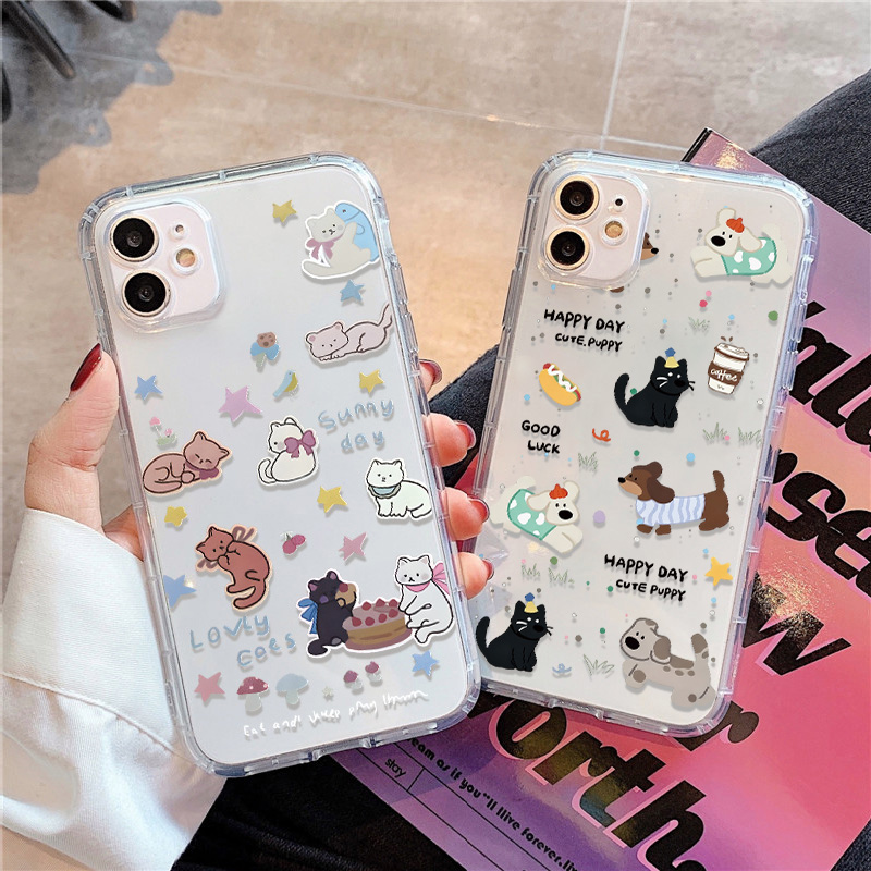 Lovely Fishes Clear Phone Case - Phone Cases Store 리뷰 및 가격