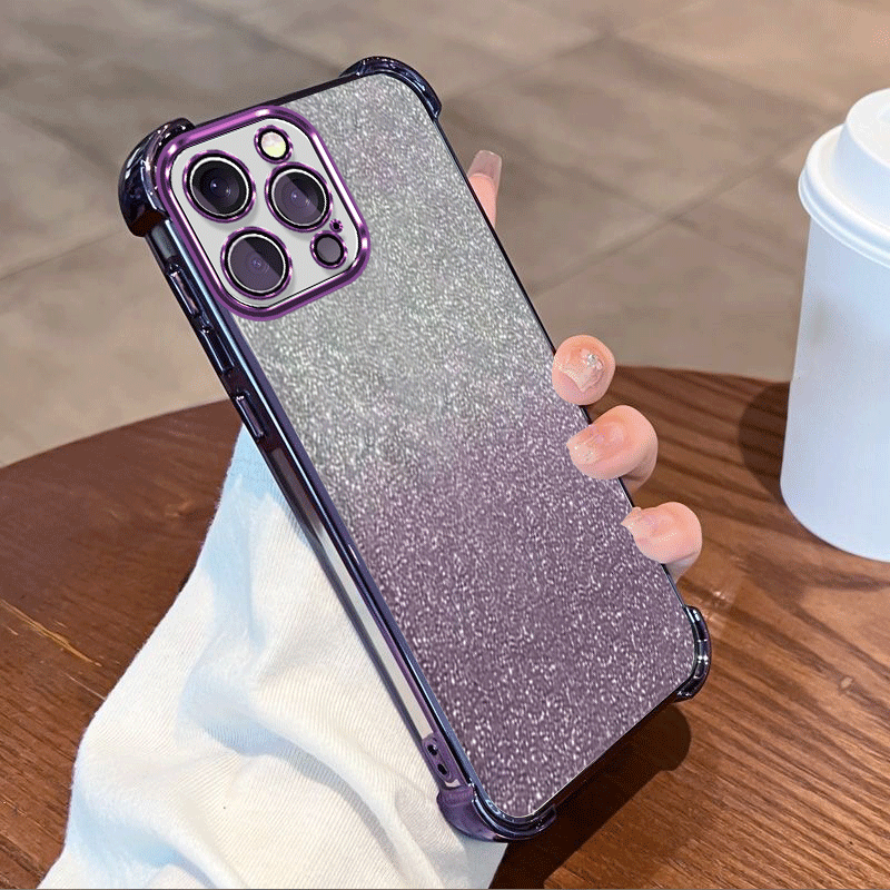 Glitter Plating Protective Cov - Glitter Shockproof Case 리뷰 및 가격