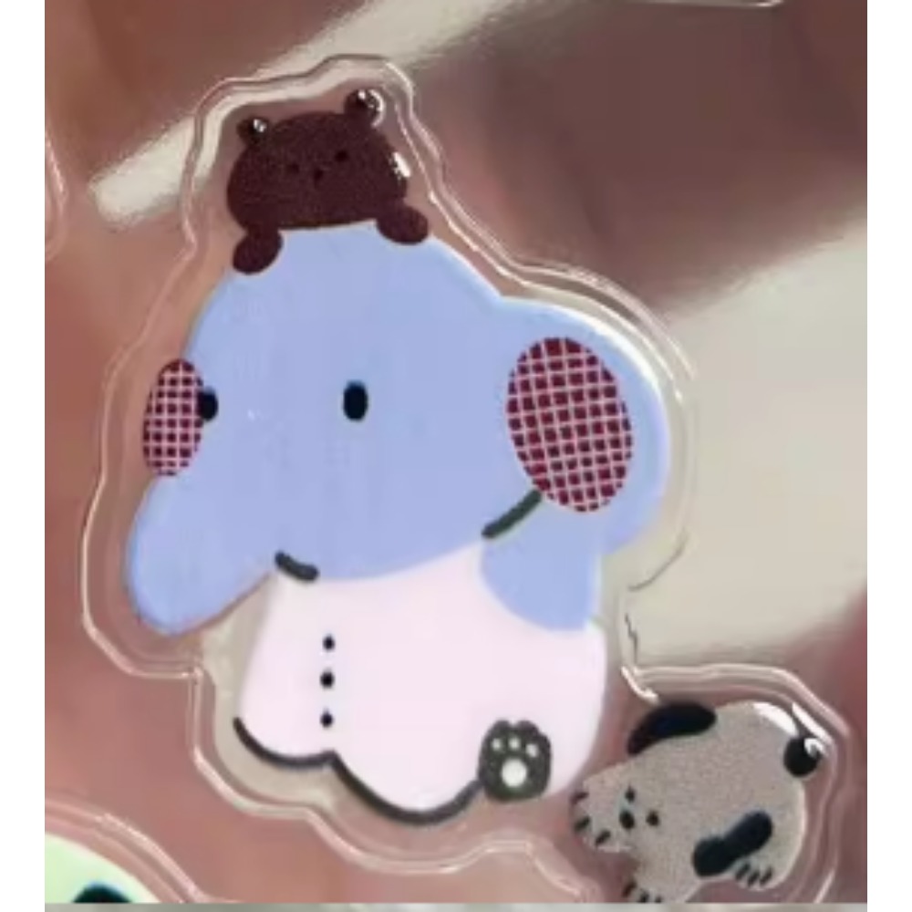 INS abstract kawaii Cat Elepha - Phone Cases Rubber 리뷰 및 가격