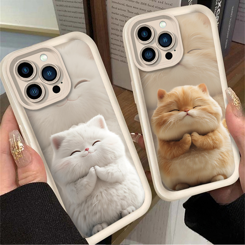 Cute Funny Fat Cat Phone Case  - Phone Cases Durable 리뷰 및 가격
