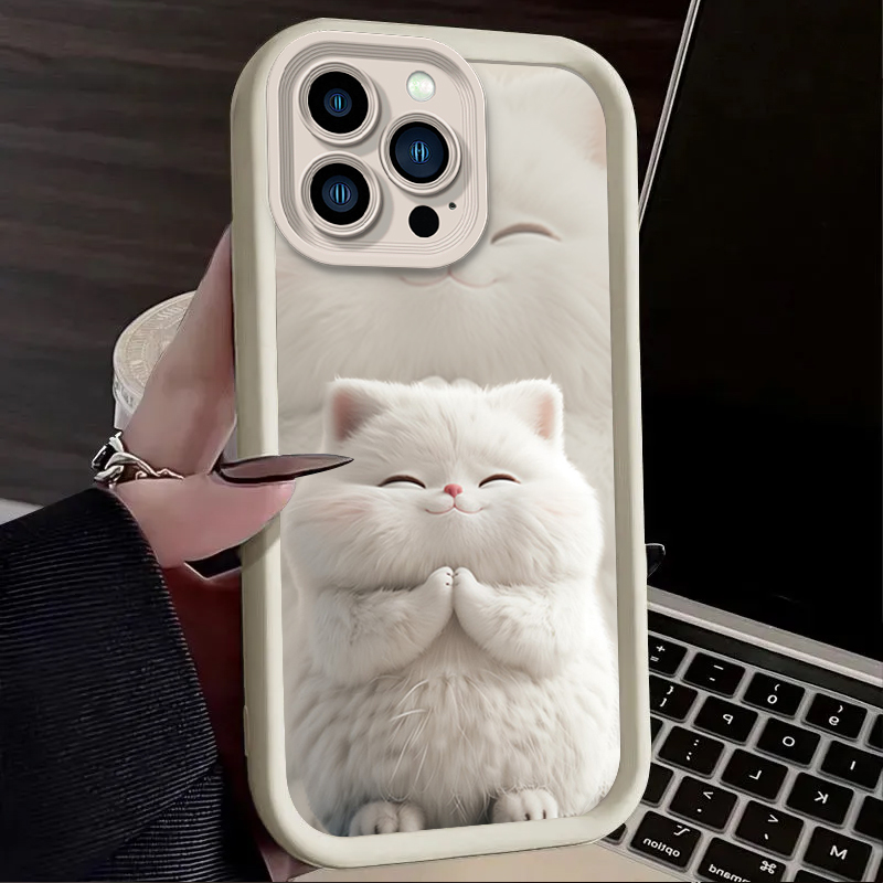 Cute Funny Fat Cat Phone Case  - Phone Cases Durable 리뷰 및 가격