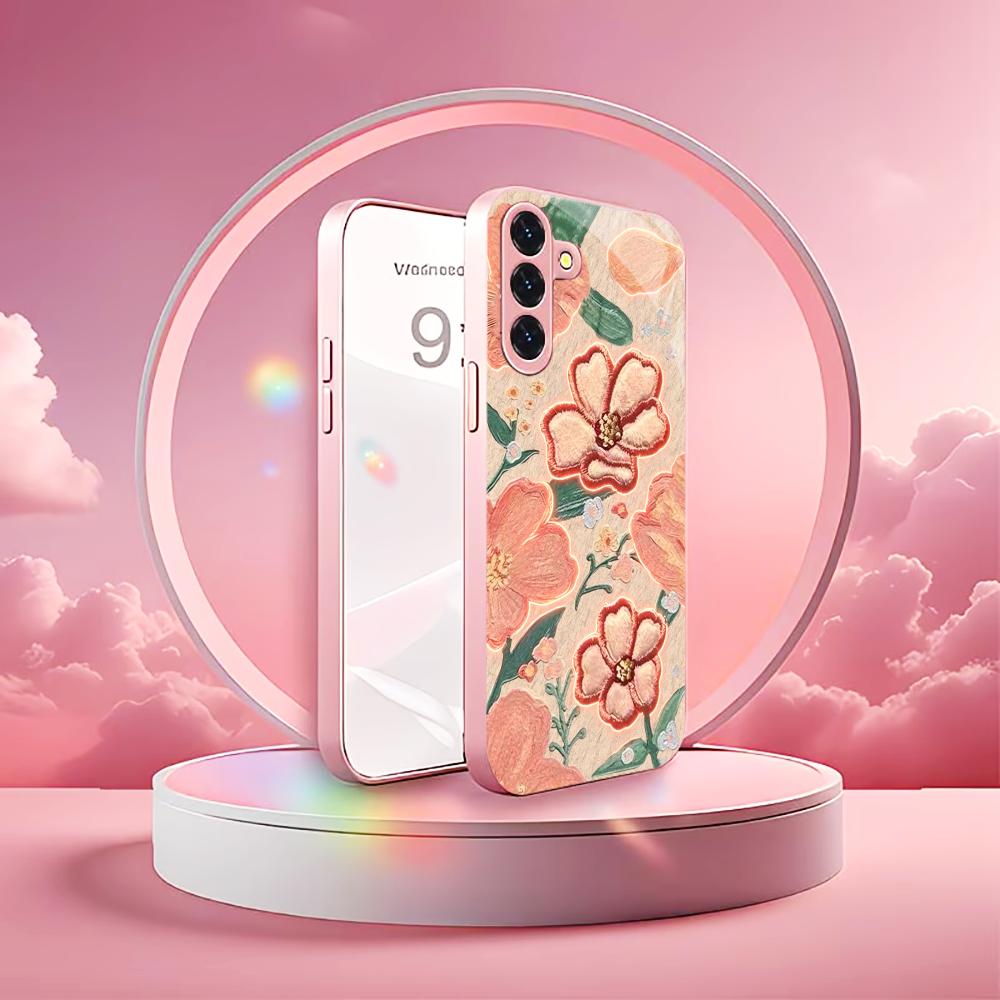 Glowing Peach Flower Fashion p - Phone Cases Quad Lock 리뷰 및 가격