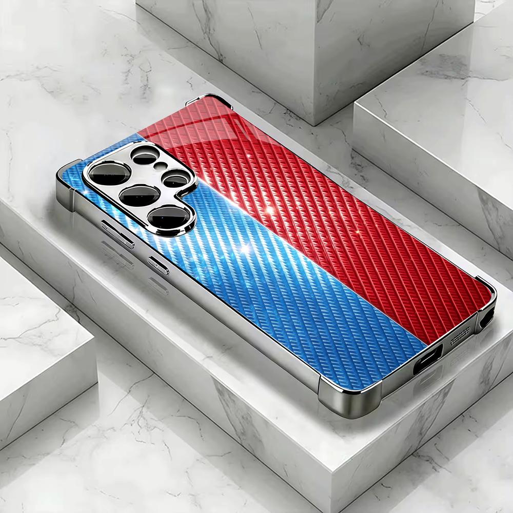 Red and blue carbon fiber phon - Phone Cases Quad Lock 리뷰 및 가격