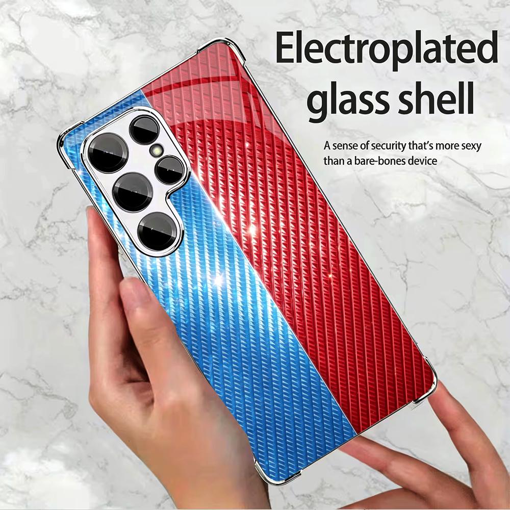 Red and blue carbon fiber phon - Phone Cases Quad Lock 리뷰 및 가격