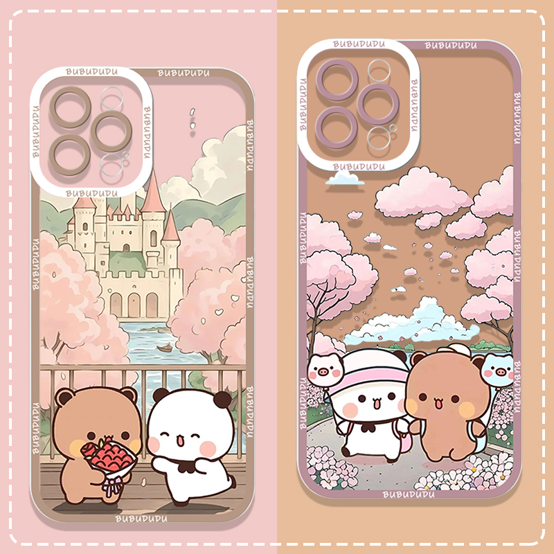 Cute BUBU DUDU Couple Clear Ph - Phone Cases Galaxy A16 5G 리뷰 및 가격