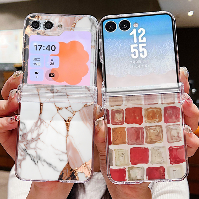 Marble Texture Pattern Phone C - Phone Cases Z Fold 5 리뷰 및 가격
