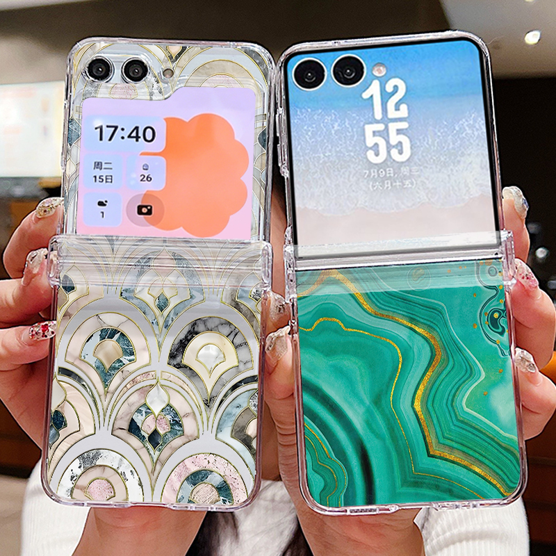 Marble Texture Pattern Phone C - Phone Cases Z Fold 5 리뷰 및 가격