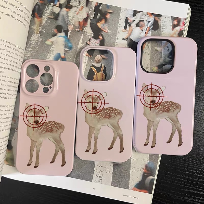 Ins Pink Target Deer Art Phone - Phone Cases Target 리뷰 및 가격