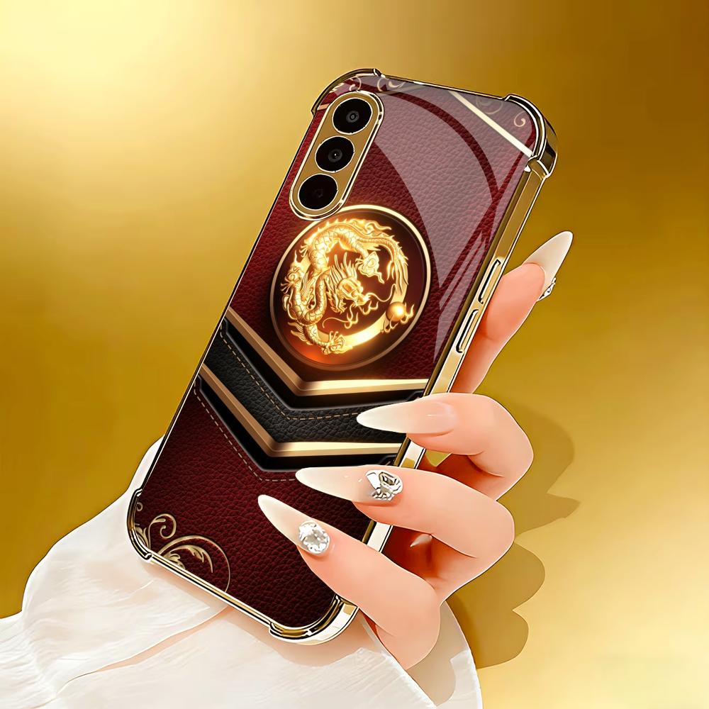 Luxurious dragon pattern phone - Phone Cases Quad Lock 리뷰 및 가격