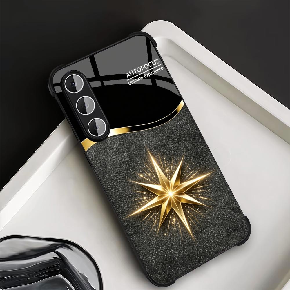 Black Shiny Gold Star phone ca - Phone Cases Quad Lock 리뷰 및 가격