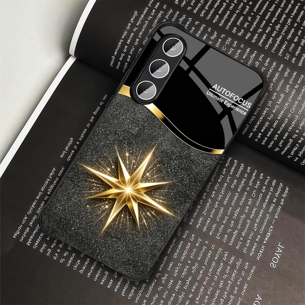 Black Shiny Gold Star phone ca - Phone Cases Quad Lock 리뷰 및 가격