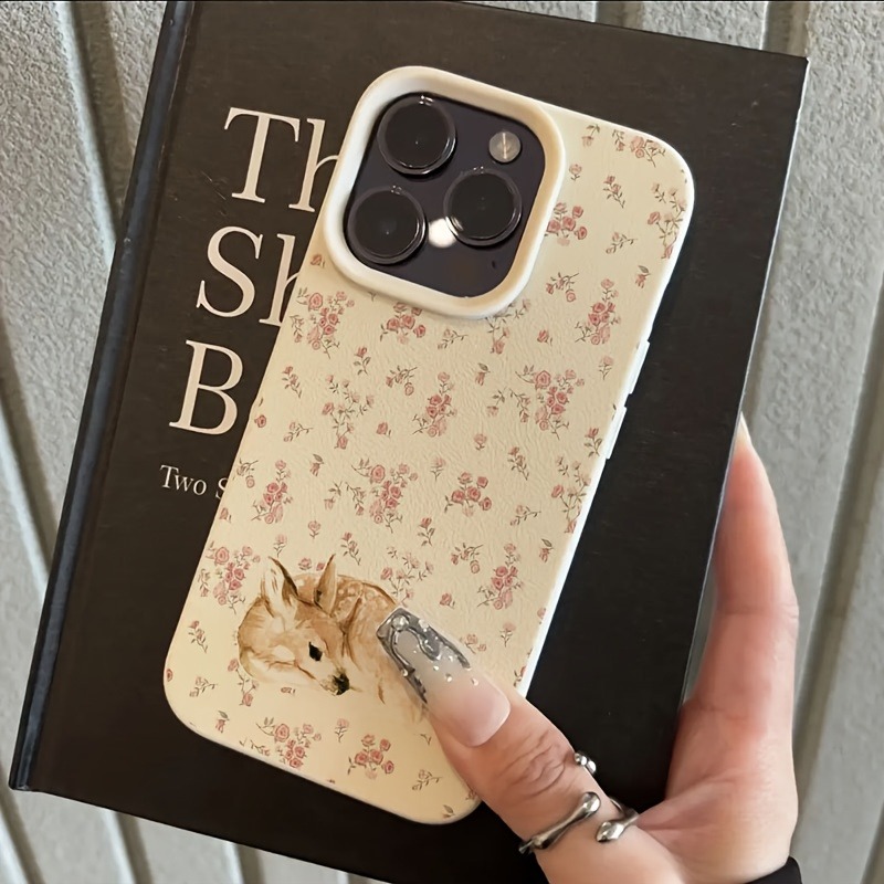 Cute Deer Full Floral Pattern  - Phone Cases Xr Cute 리뷰 및 가격
