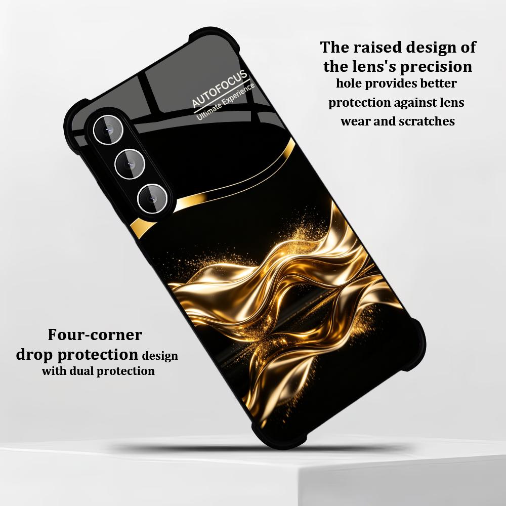 Luxury Metallic Gold Business  - Phone Cases Quad Lock 리뷰 및 가격