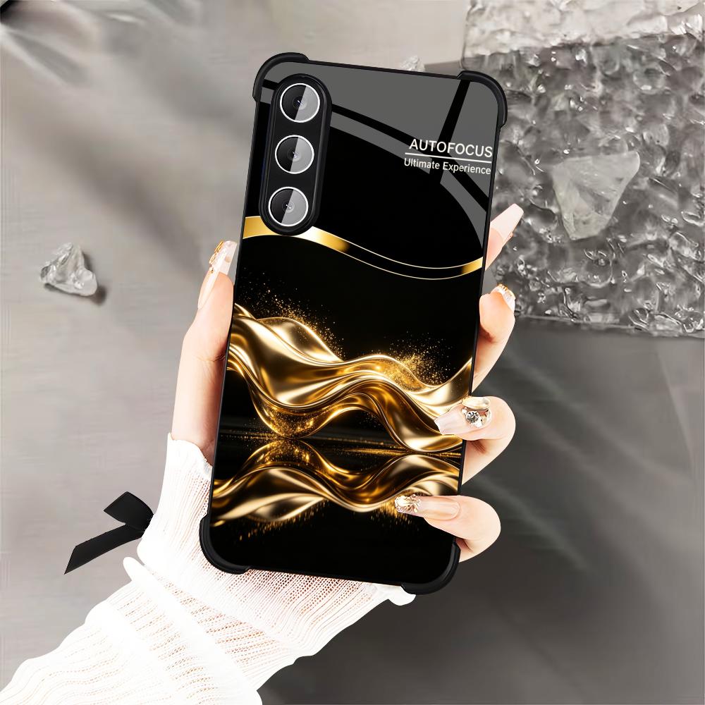 Luxury Metallic Gold Business  - Phone Cases Quad Lock 리뷰 및 가격