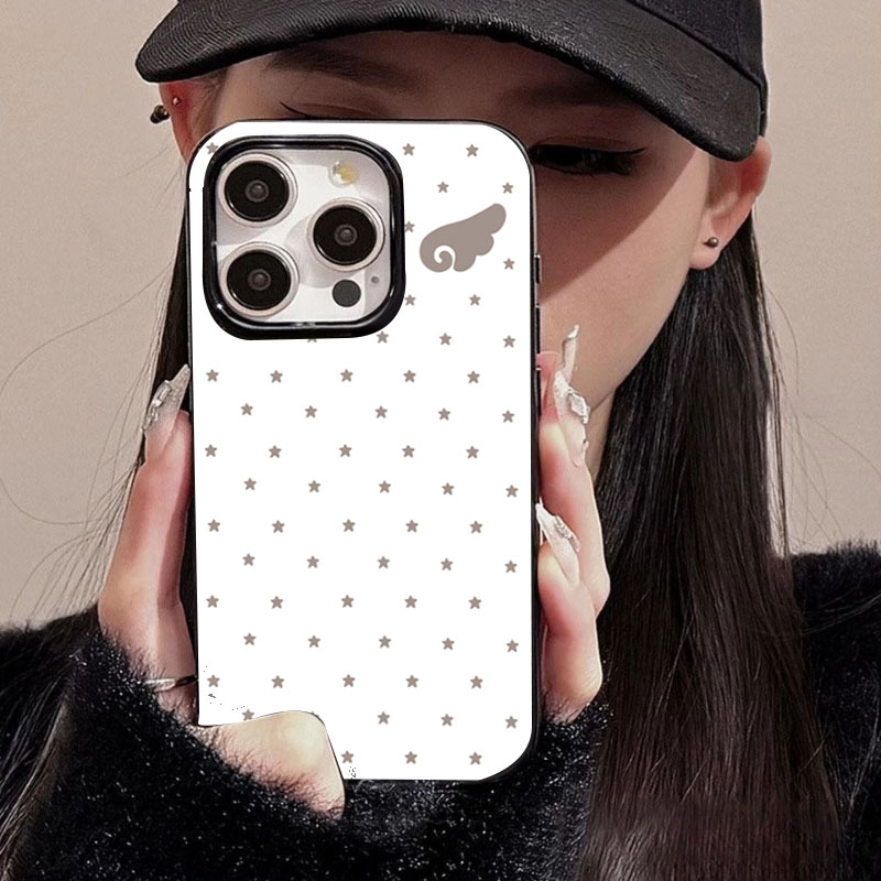 Cute Star Angel Wings Black Si - Phone Cases Xr Cute 리뷰 및 가격