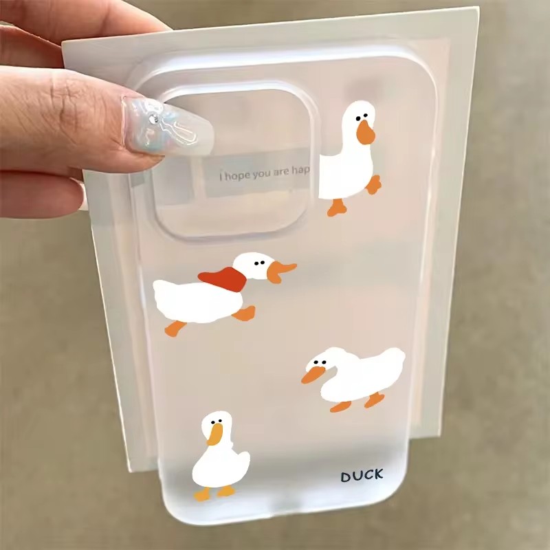 Super Cute Duck Quack Matte Tr - Phone Cases Xr Cute 리뷰 및 가격