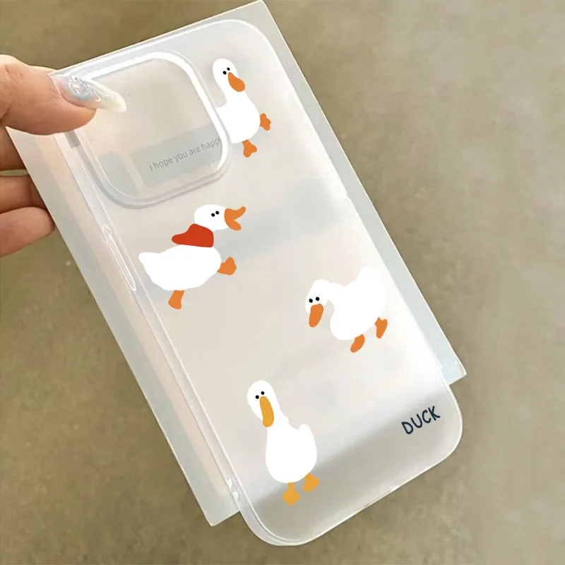 Super Cute Duck Quack Matte Tr - Phone Cases Xr Cute 리뷰 및 가격