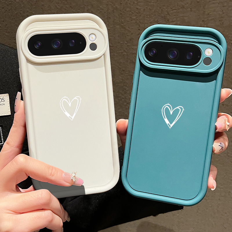 Simple Love Pattern Soft Case  - Phone Cases Google Pixel 10 Pro 리뷰 및 가격
