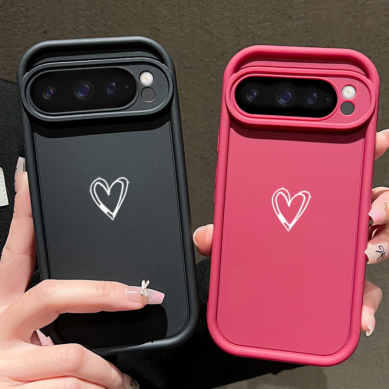 Simple Love Pattern Soft Case  - Phone Cases Google Pixel 10 Pro 리뷰 및 가격