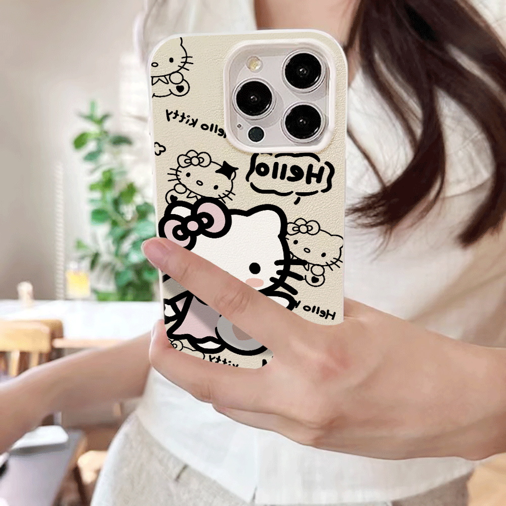 Cute Kawaii HelloKitty Sketch  - Phone Cases Durable 리뷰 및 가격