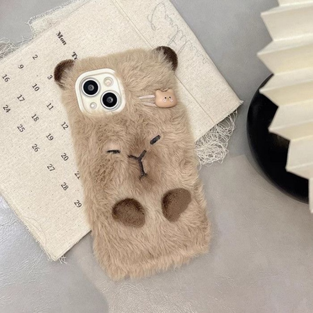 Luxury Capybara Fluffy Fur Pho - Phone Cases Case 리뷰 및 가격