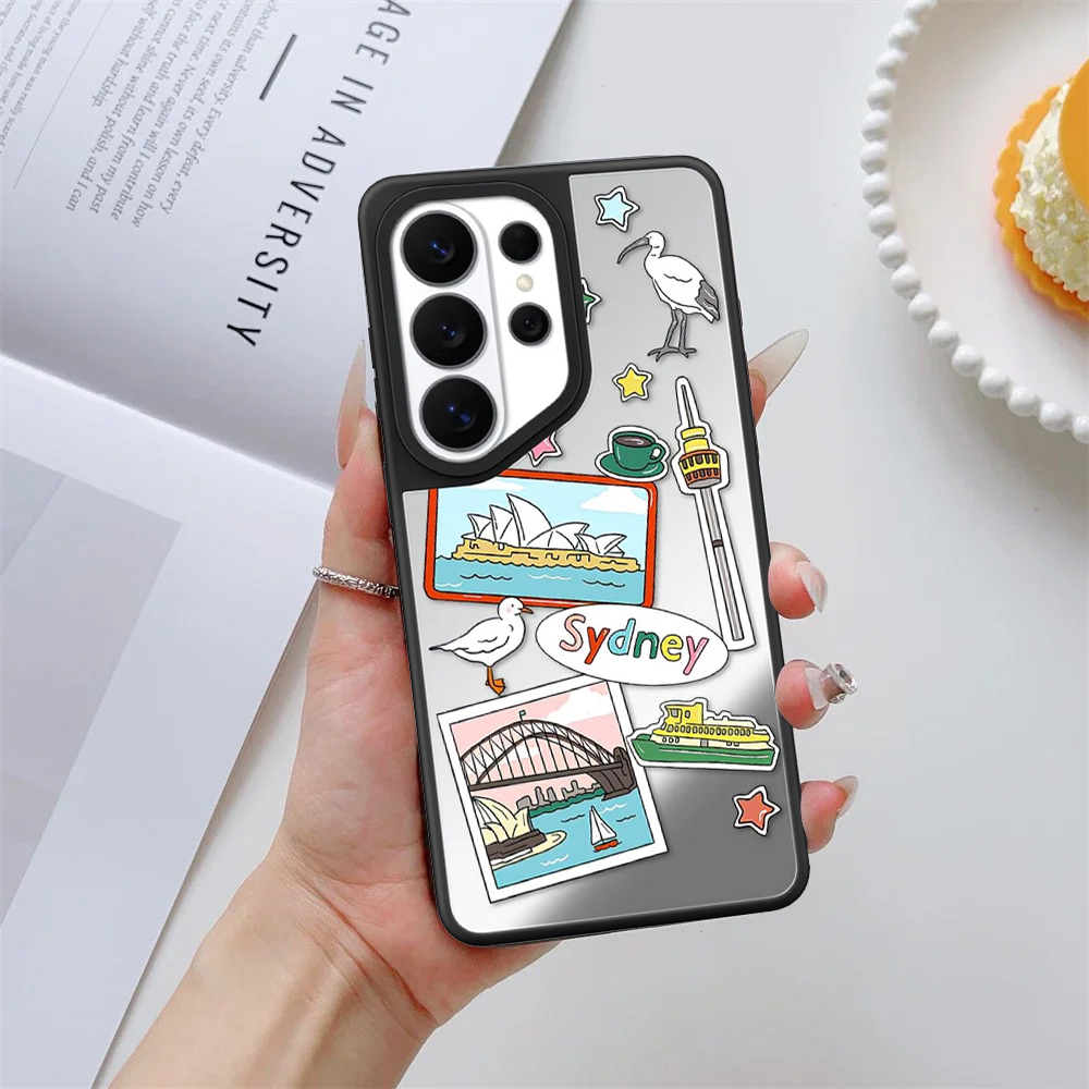 Melbourne Travel Mirror Surfac - Phone Cases Melbourne 리뷰 및 가격