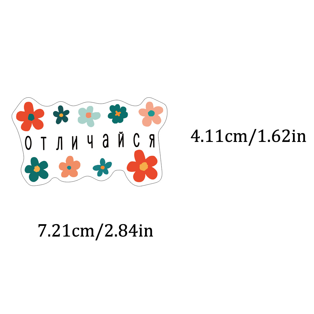 50PCS Cartoon Colorful Russian - Phone Cases Target 리뷰 및 가격